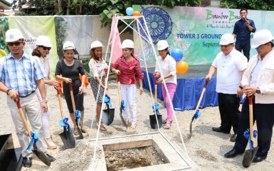 Bamboo Bay Community Holds Groundbreaking of Last Tower